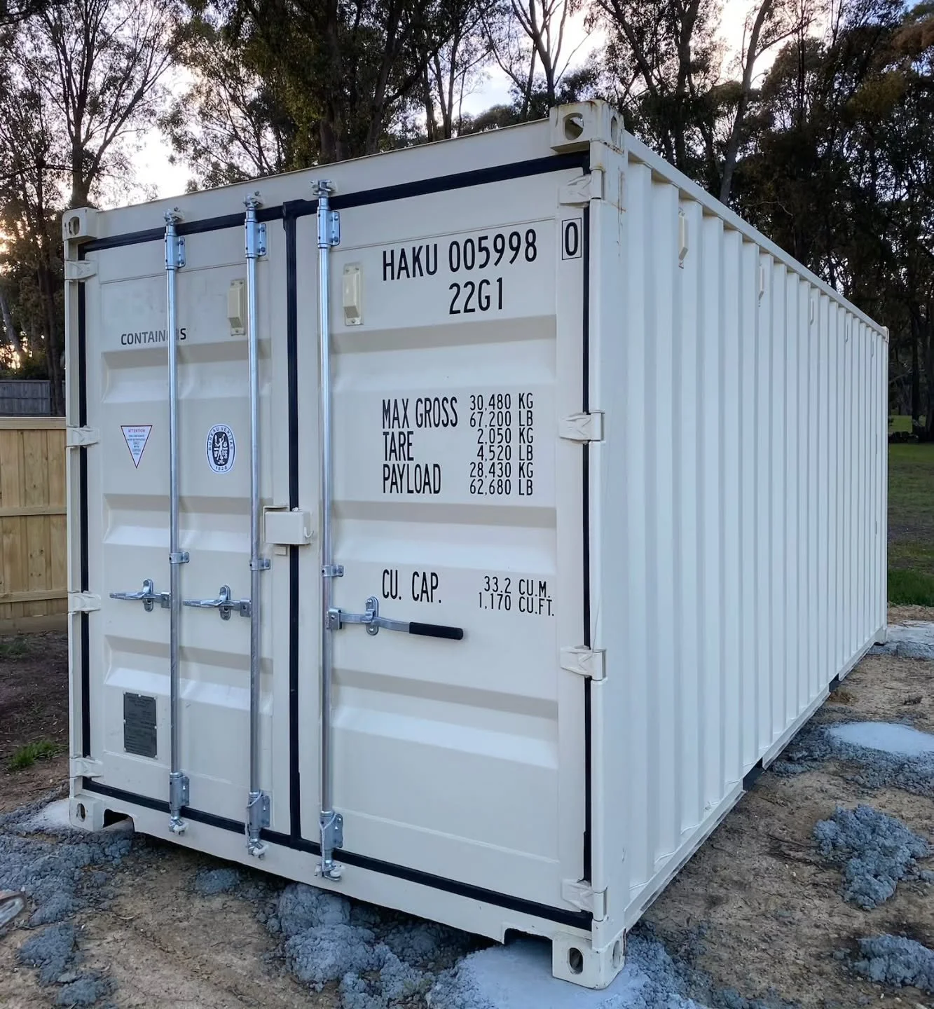 20' New Build Container delivered to Woodend ✅️

#shipping #shippingcontainer 
#newbuild #transport 
#delivery #containerspace 
#melbourneshippingcontainers 
#storage #space #local
#business