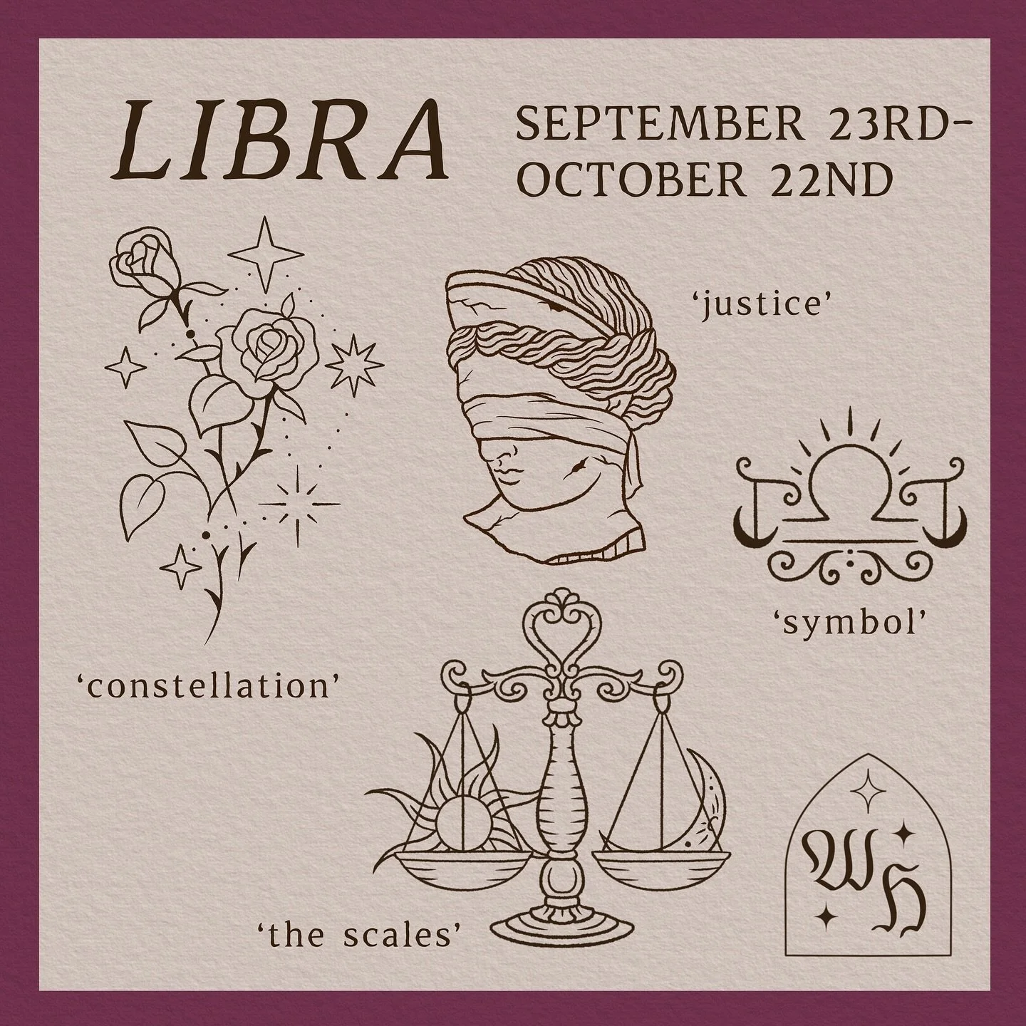 Happy Libra Season ⚖️✨ 
Flash sizes: 
‘the scales’- 4x4in
‘justice’- 4x5in
‘constellation’- 2x4in
‘symbol’- 2x2in
─── ⋆ •✧• ⋆ ───
#libra #libraseason #libratattoo #zodiactattoo #astrologytatt