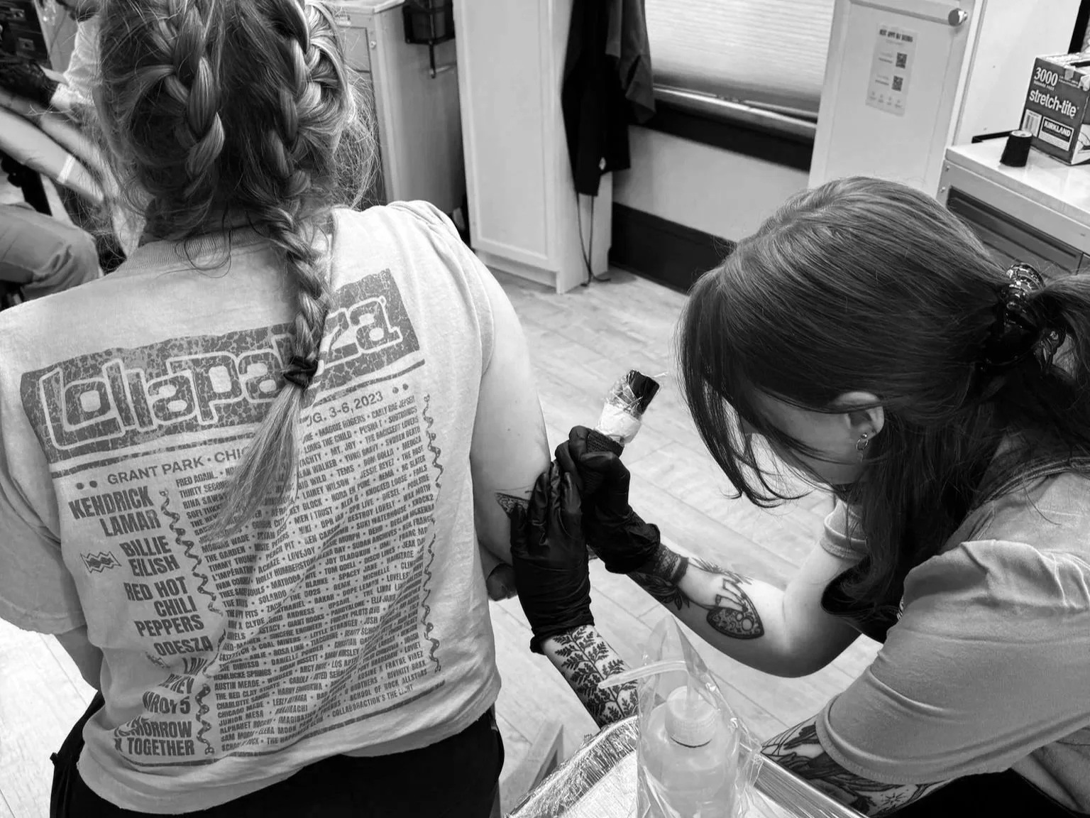 Women tattooer in SE Portland. Talented tattoo artist. Nature scene tattoo artist. Fairy
