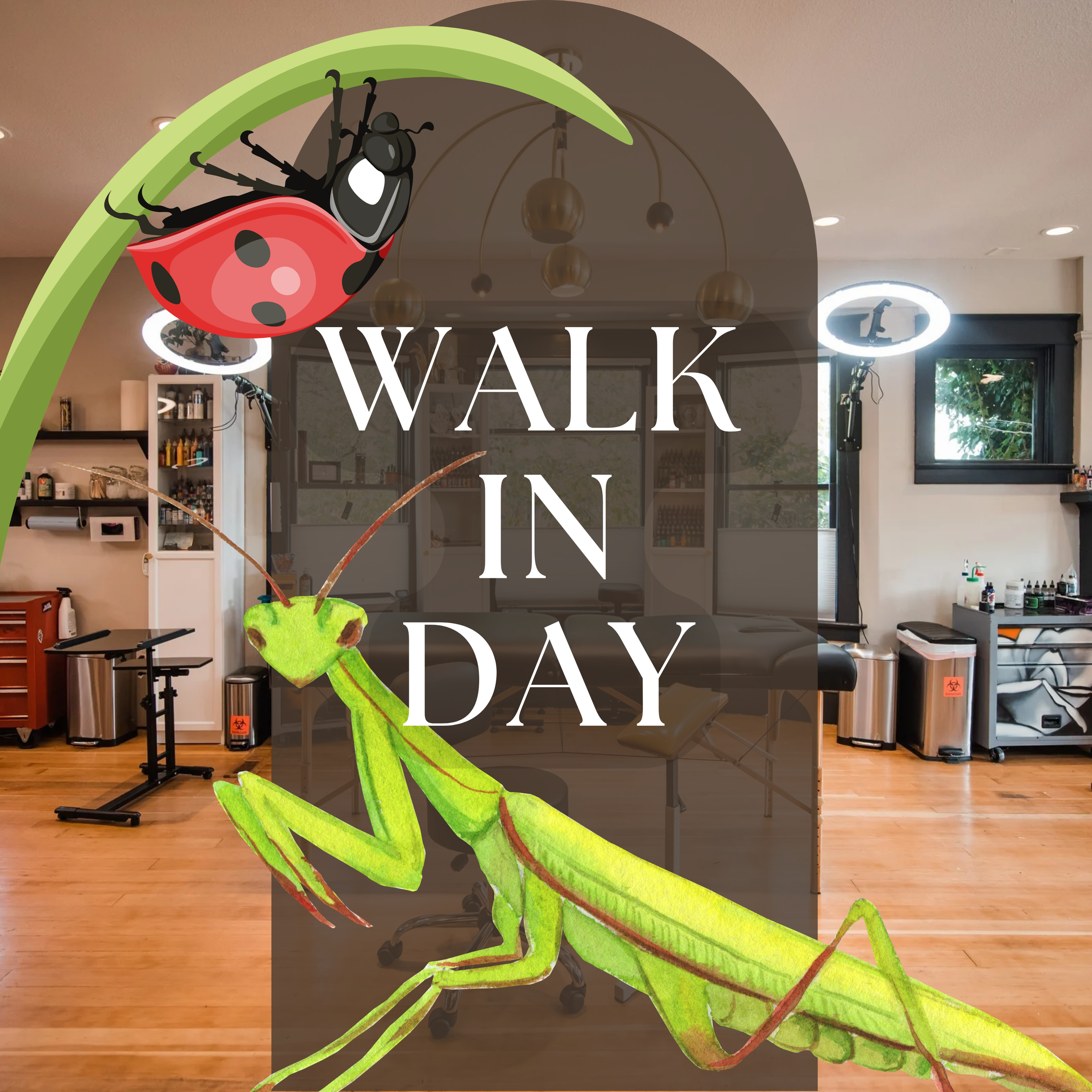 Walk in Wednesday! Walk in Tattoos &amp; Esthetic Services on Wednesday November 12th 