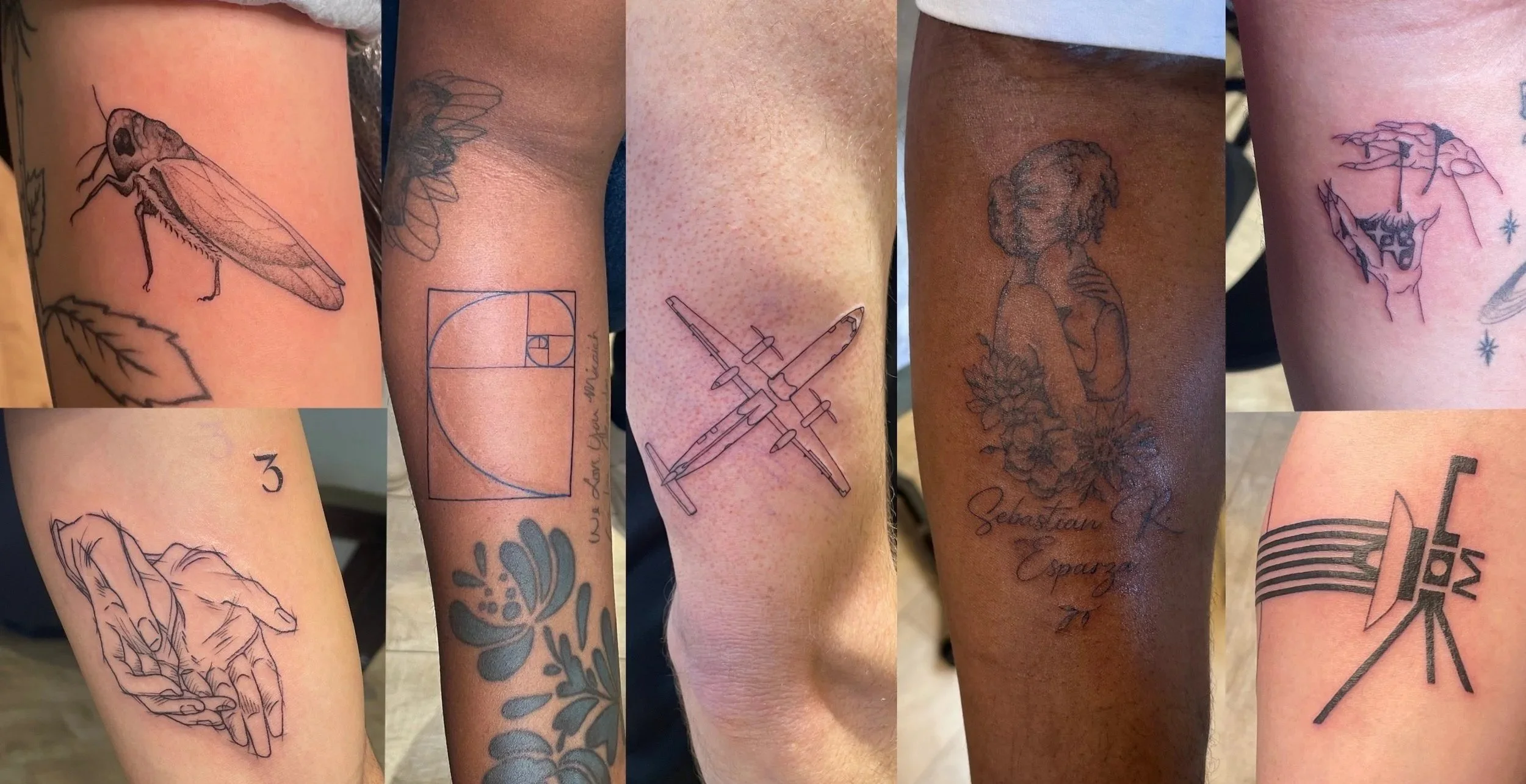 Fine Line Tattoos by Resident Tattoo Artist Sham