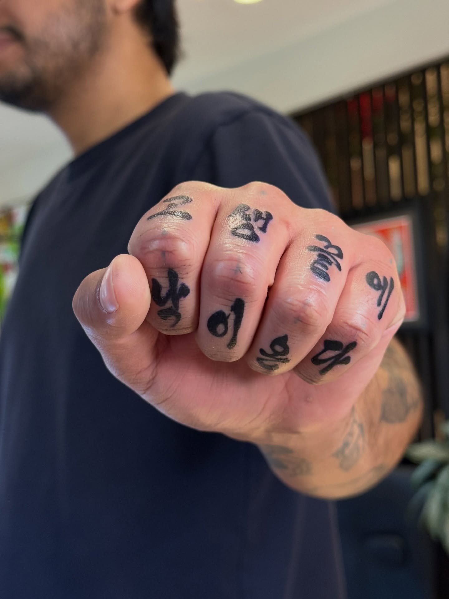 고생끝에 낙이온다 made for Alex

#koreantattoo #knuckletattoos #portlandtattooartist
