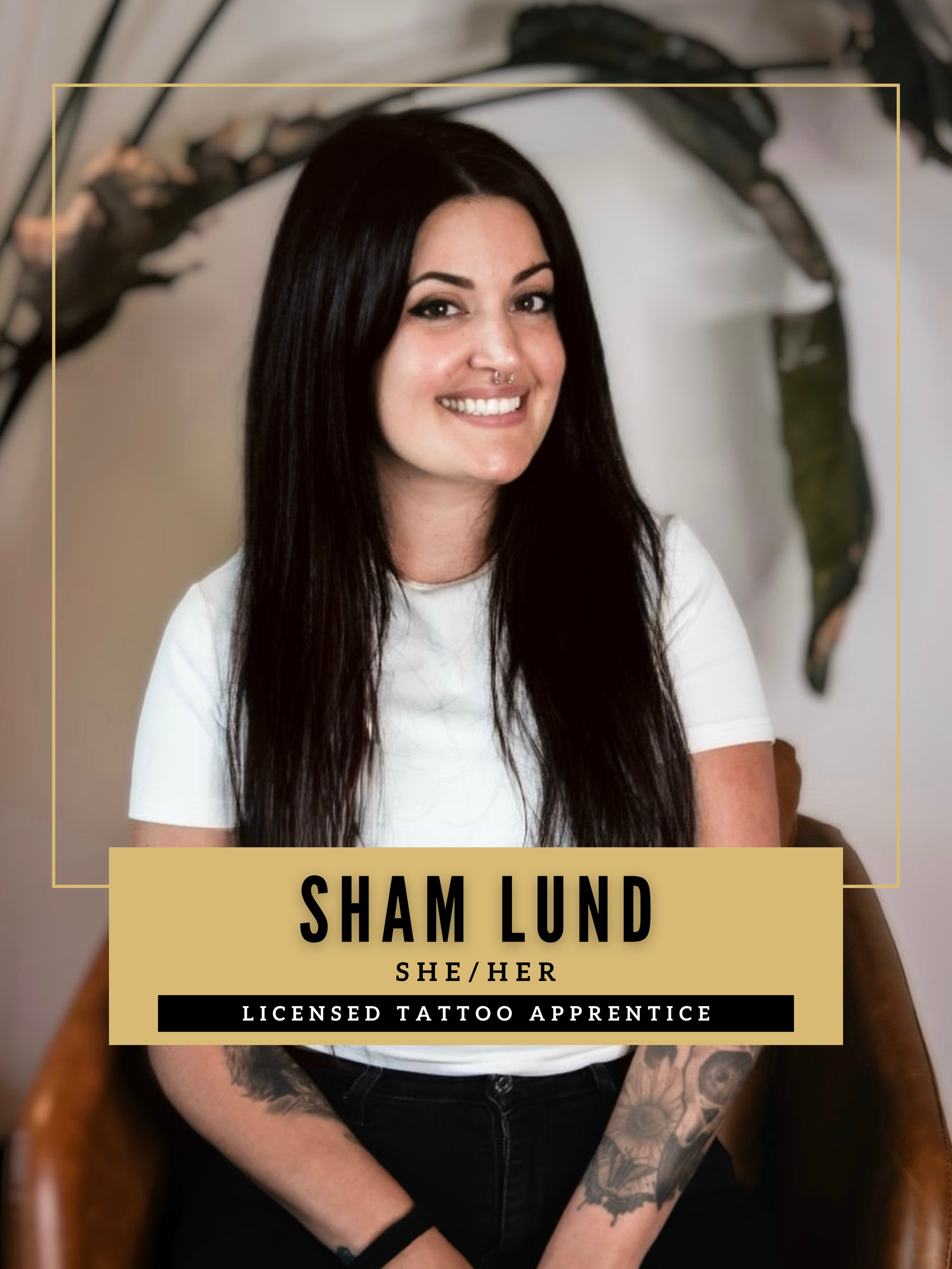 Portland born and raised BIPOC tattoo artist apprentice