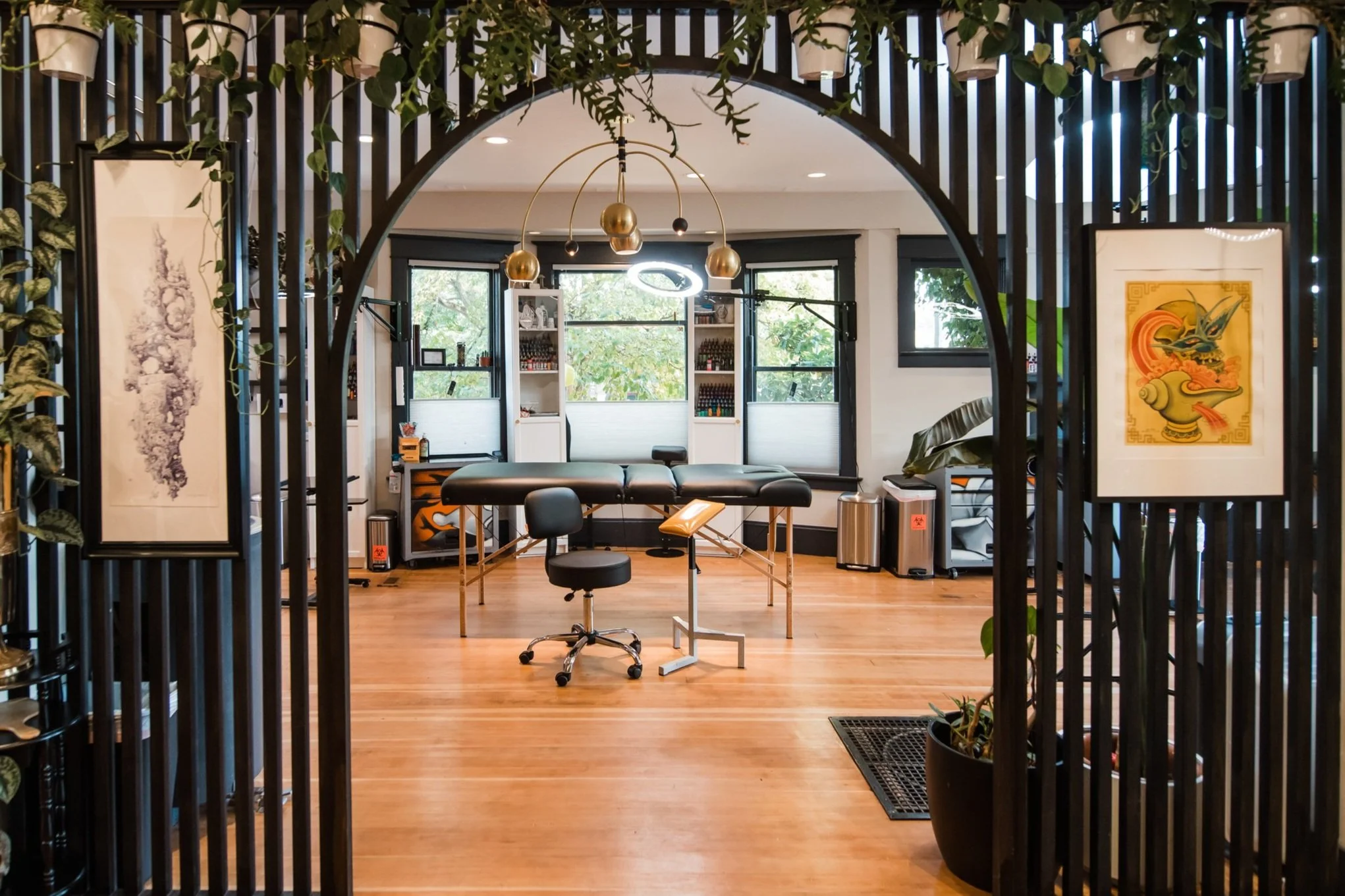 Black Owned tattoo shop in Portland, Oregon. Beautiful, relaxing tattoo shop in SE Portland.