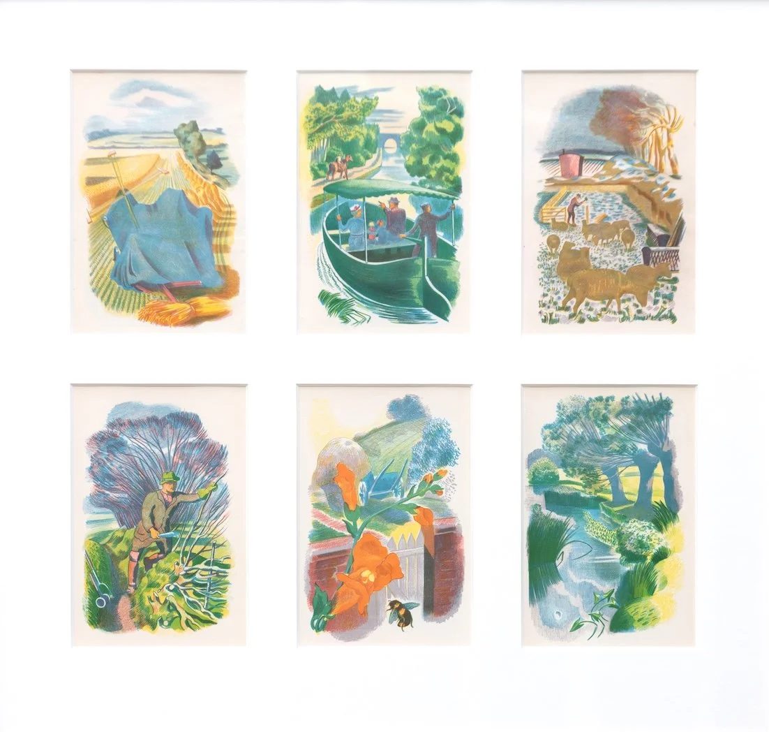 Nash-Set of 6 Original Colour Lithographs.jpg