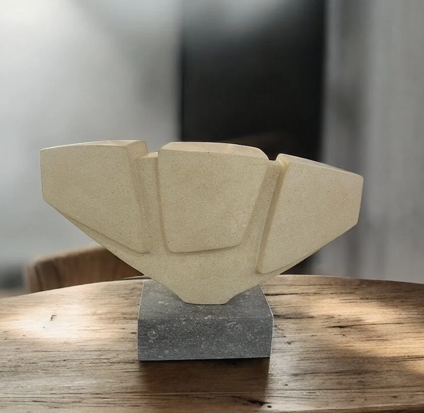 Robert Fogell, Three Panel Form Portland Stone.JPEG