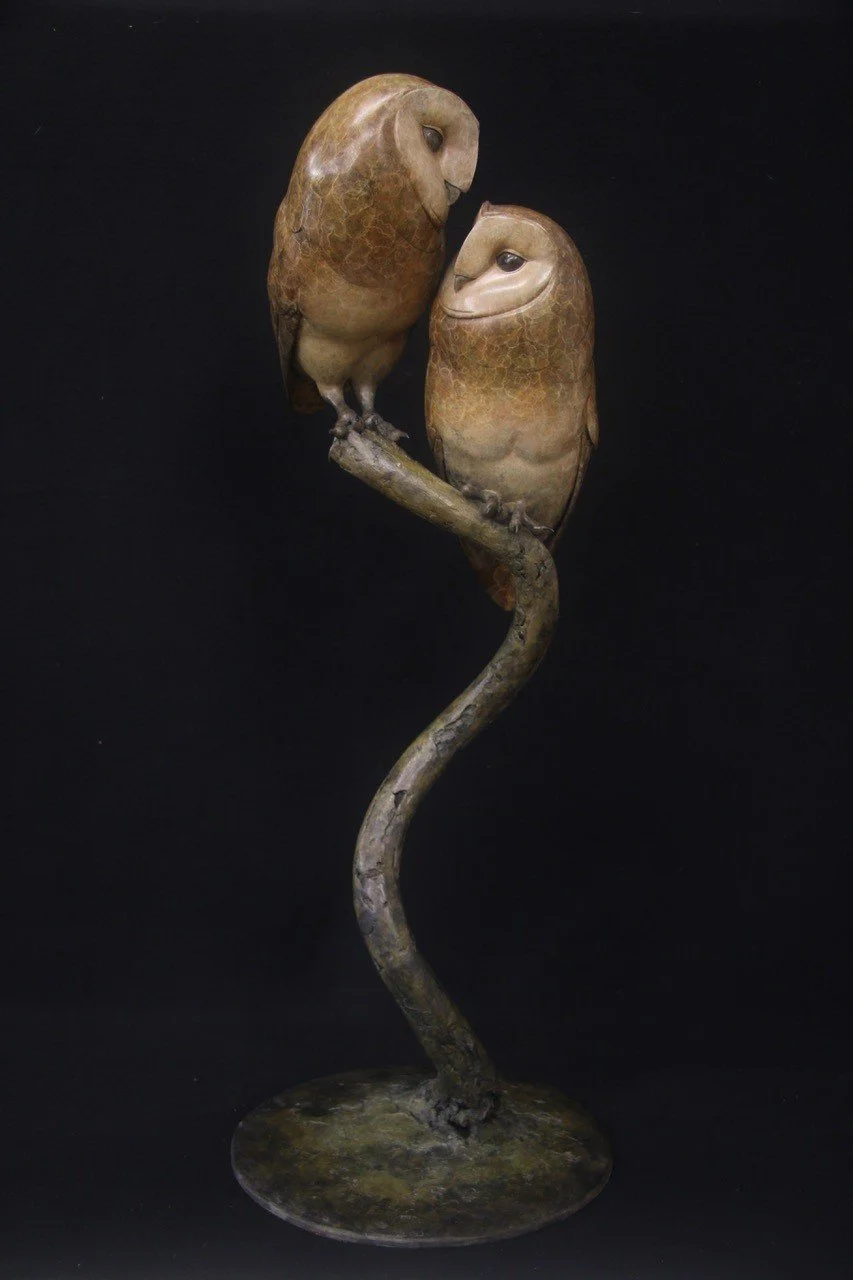 Adam Binder - Pair of Barn Owls
