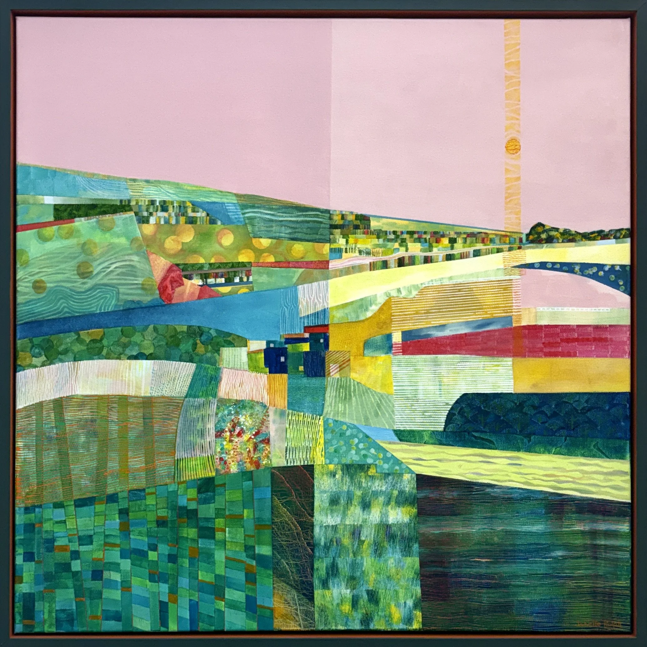 Janette Ralph, South Downs Sun Strip 2.JPG