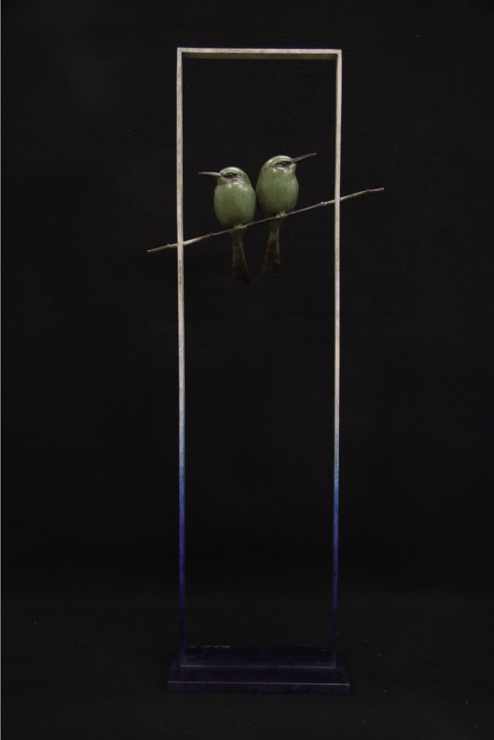 Bee Eaters in a Frame