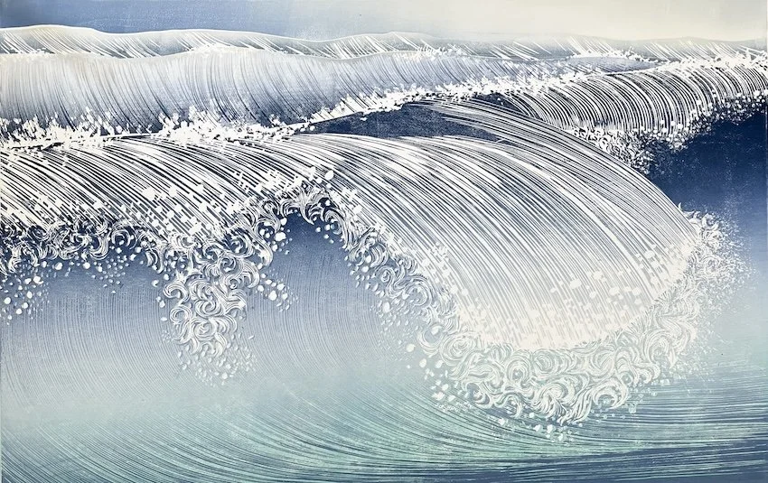 Rod Nelson, Shore Break II.JPG