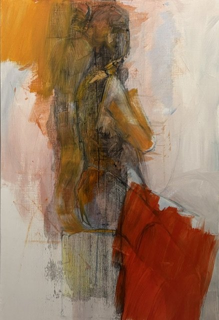 Andy Watt, The Red Stocking, 60 x 90cn.jpeg