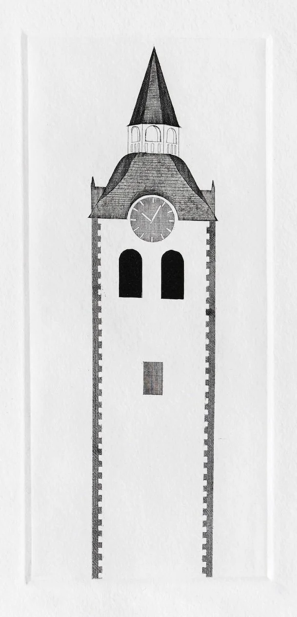 The Church Tower and the Clock