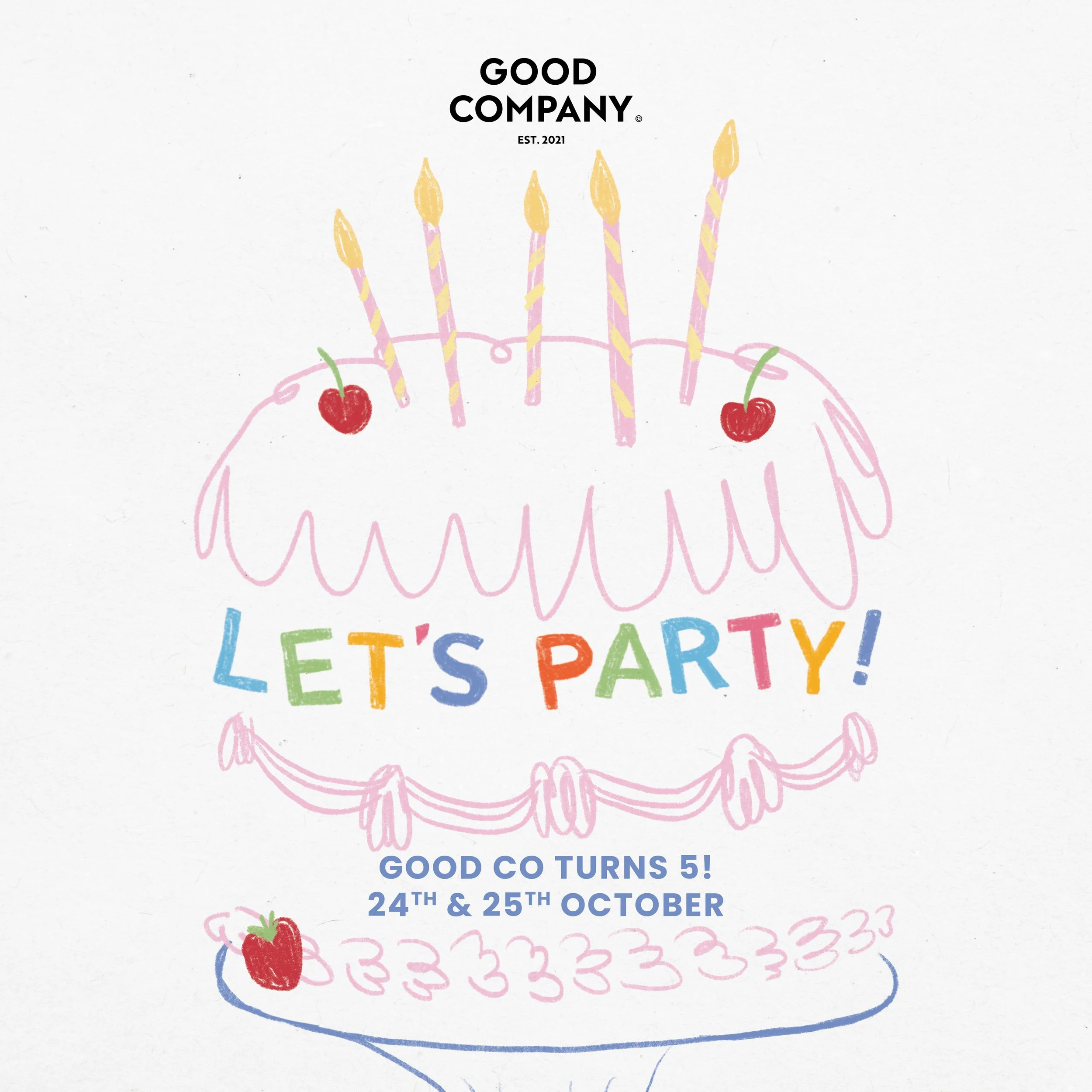 We're Turning 5! Let's Party!