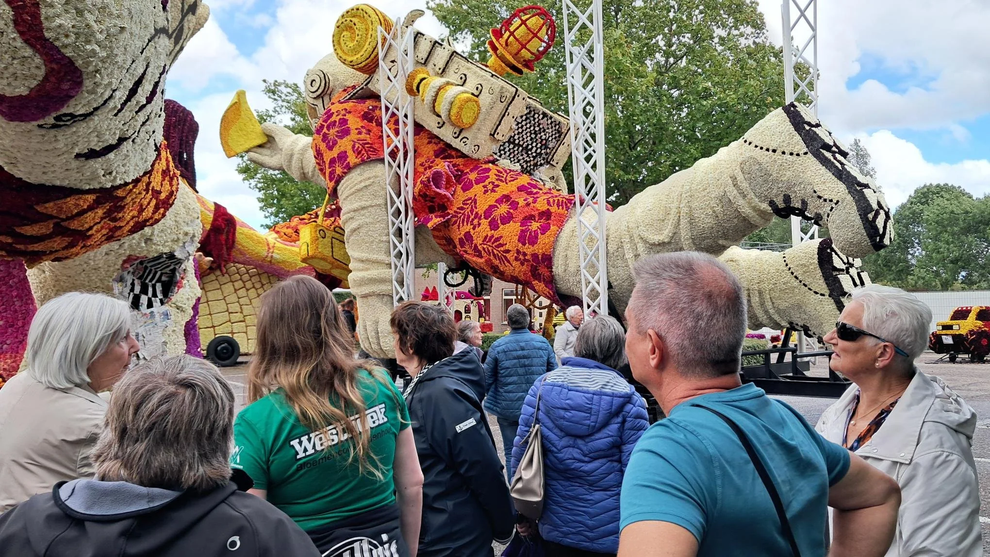 Bloemencorso tentoonstelling