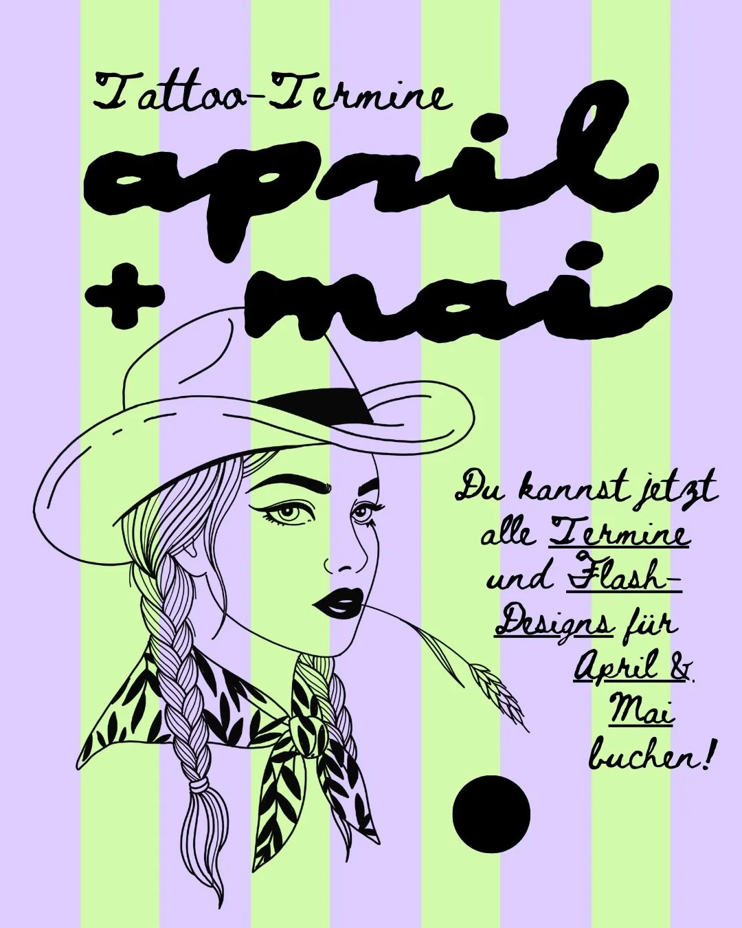 🥳 Terminvergabe f&uuml;r APRIL &amp; MAI!✨

Ich vergeb ab jetzt alle Termine Anfang n&auml;chstes Jahr bis Ende Mai!

Alle neuen Flash-Designs und Termine sind schon auf unserer Website online (link in meiner Bio) und k&ouml;nnen von euch ab jetzt g