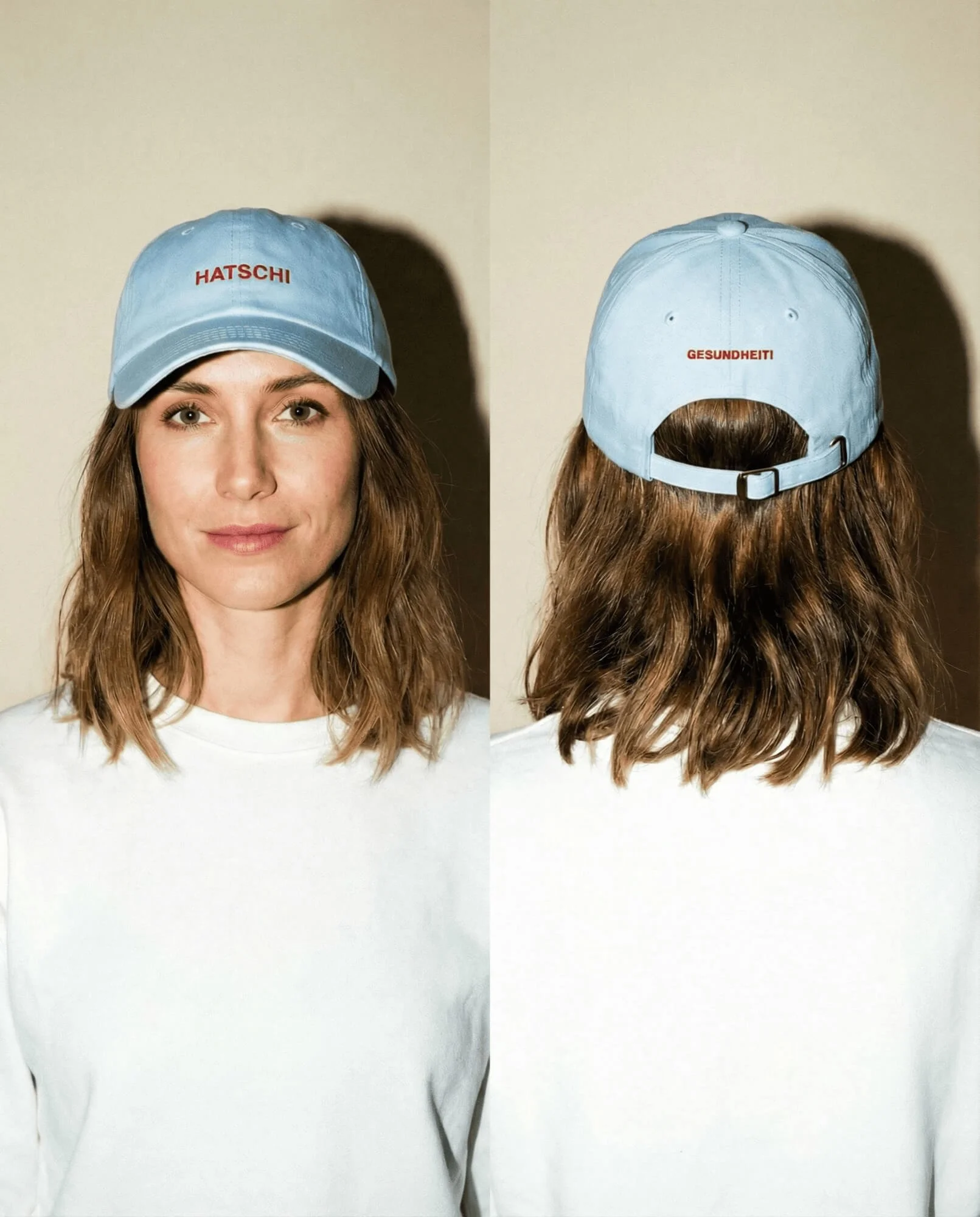 HATSCHI – Gesundheit! Dad Cap aus Baumwolle