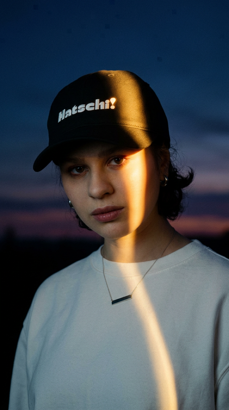 HATSCHI – Gesundheit! Dad-Cap aus Bio-Baumwolle!