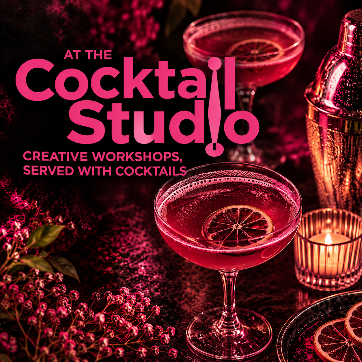 At the Cocktail Studio