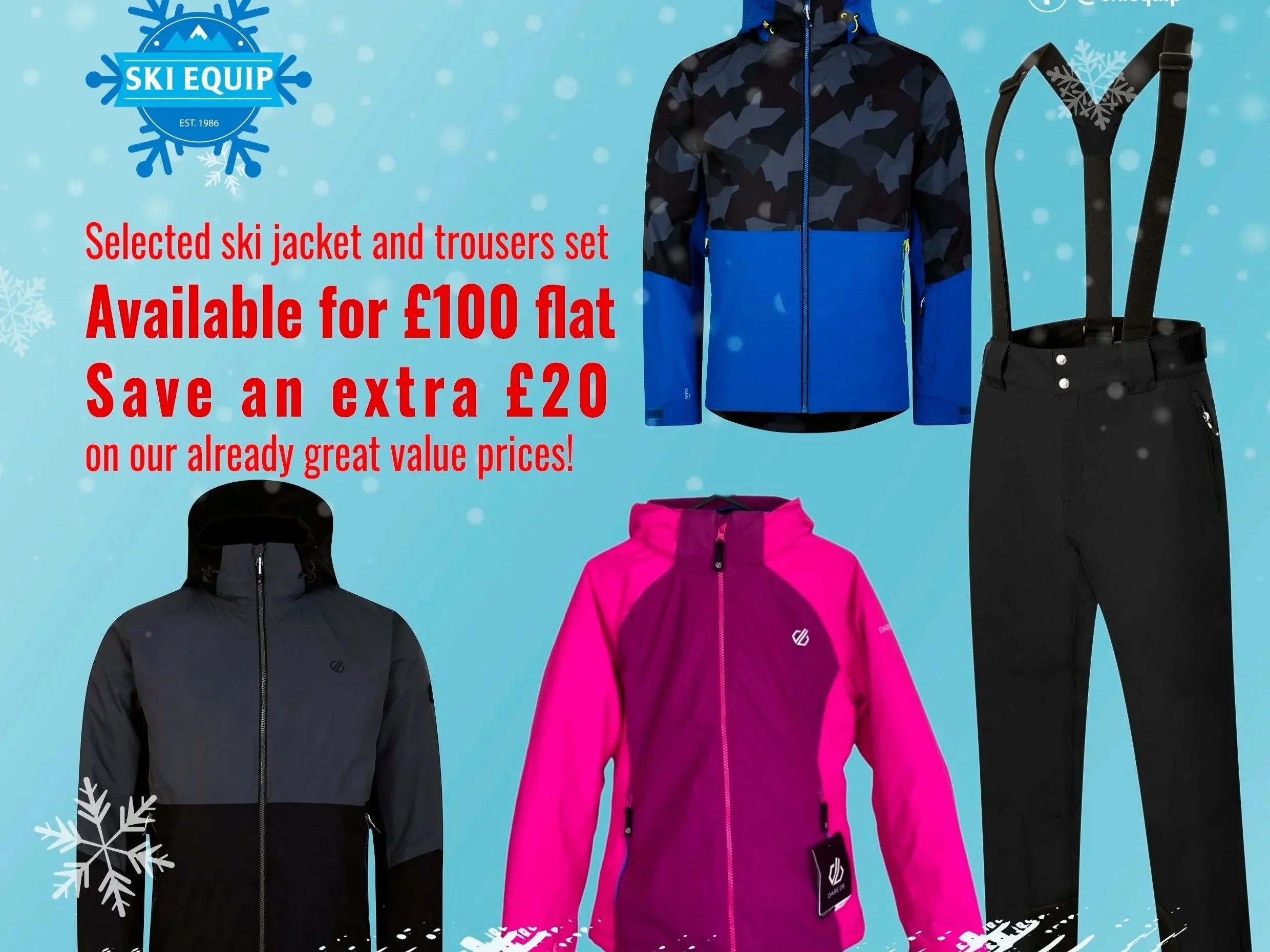 SPECIAL OFFER!!! Ski Jacket and Trouser set