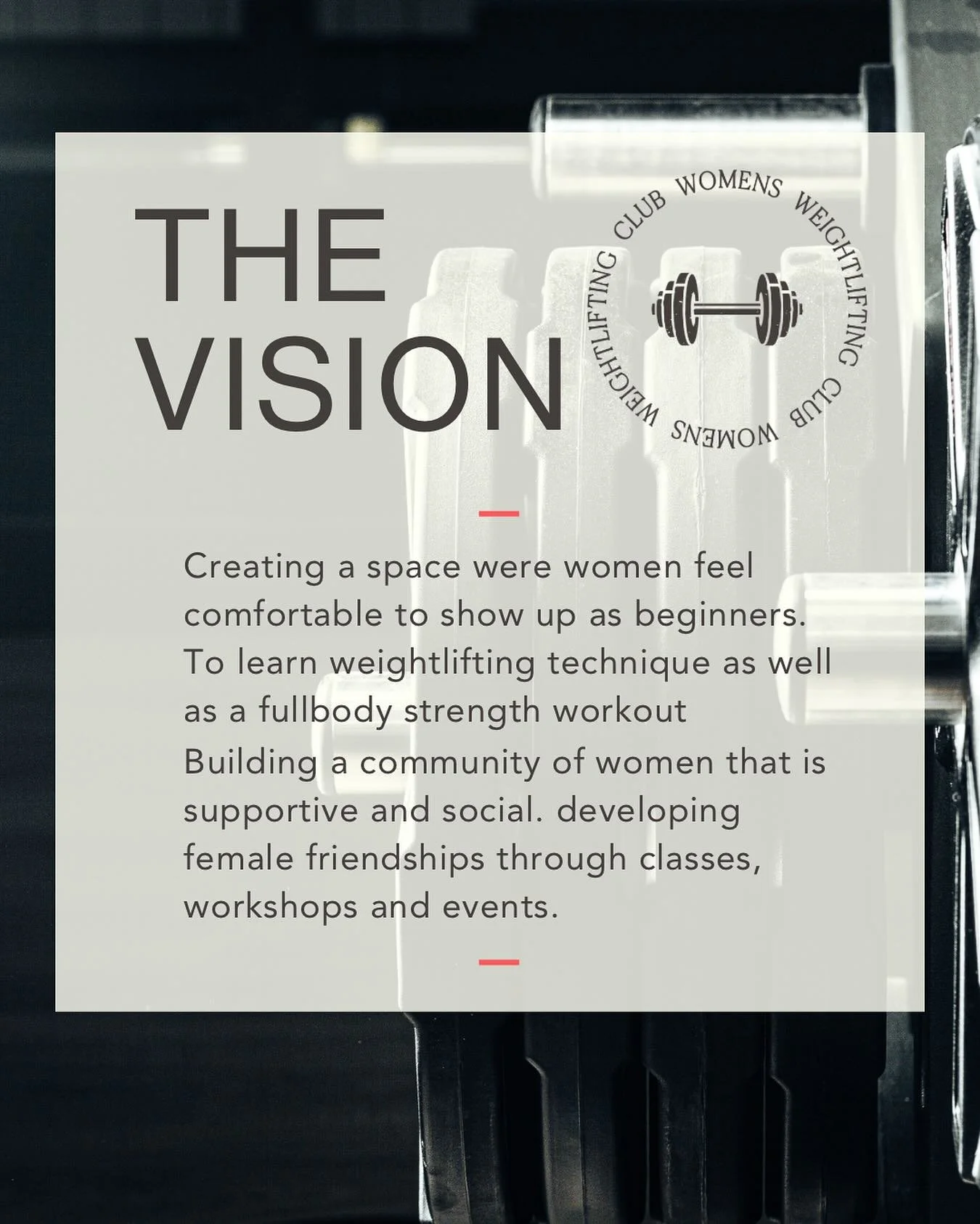 This is our mission, our purpose 🙌🏼

#creatingspace #womeninspiringwomen #weightliftingtechnique #trainingforlife #strongerthanyouthink #ourwhy #gymmotivation #strengthcoach #barbellworkout #community
