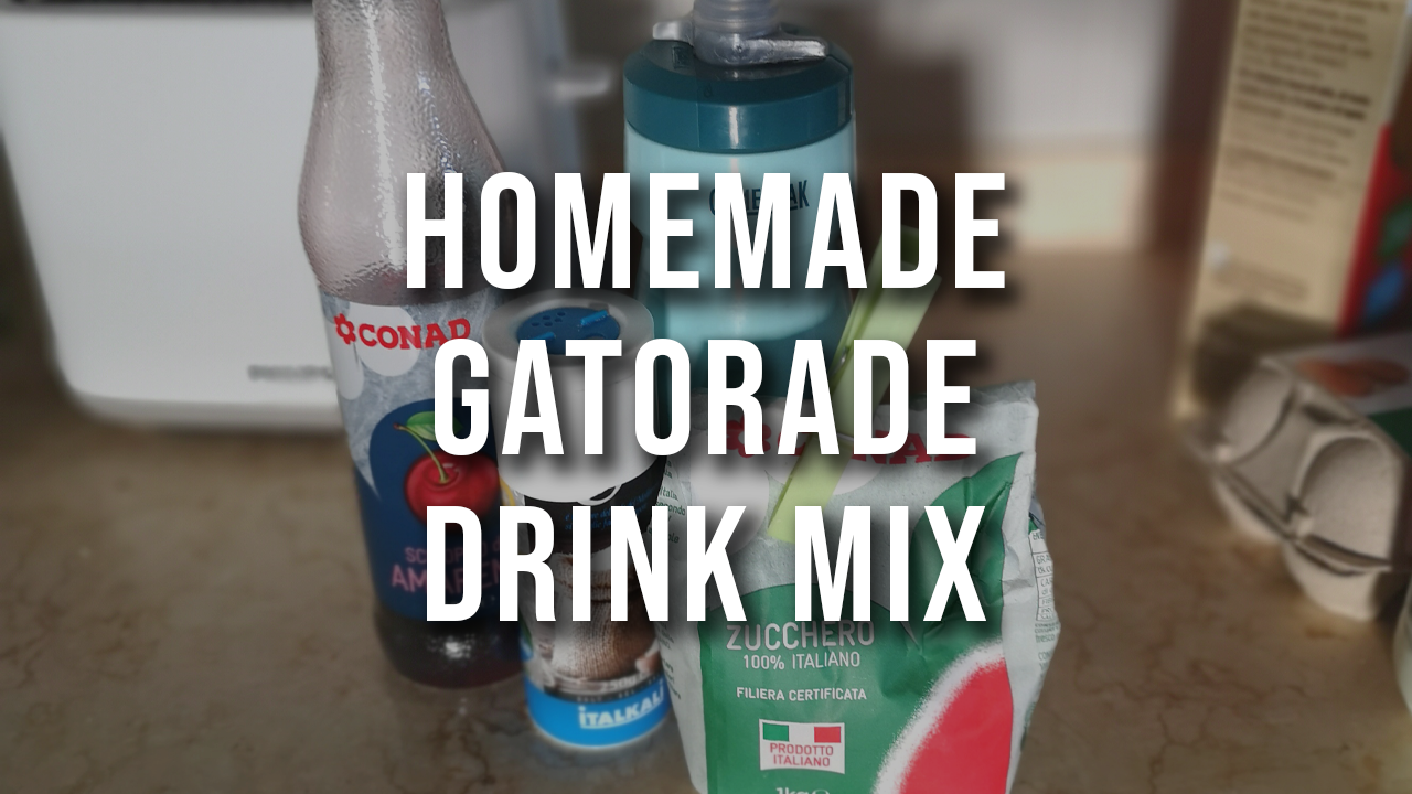 Easy Homemade Gatorade Sports Drink Recipe