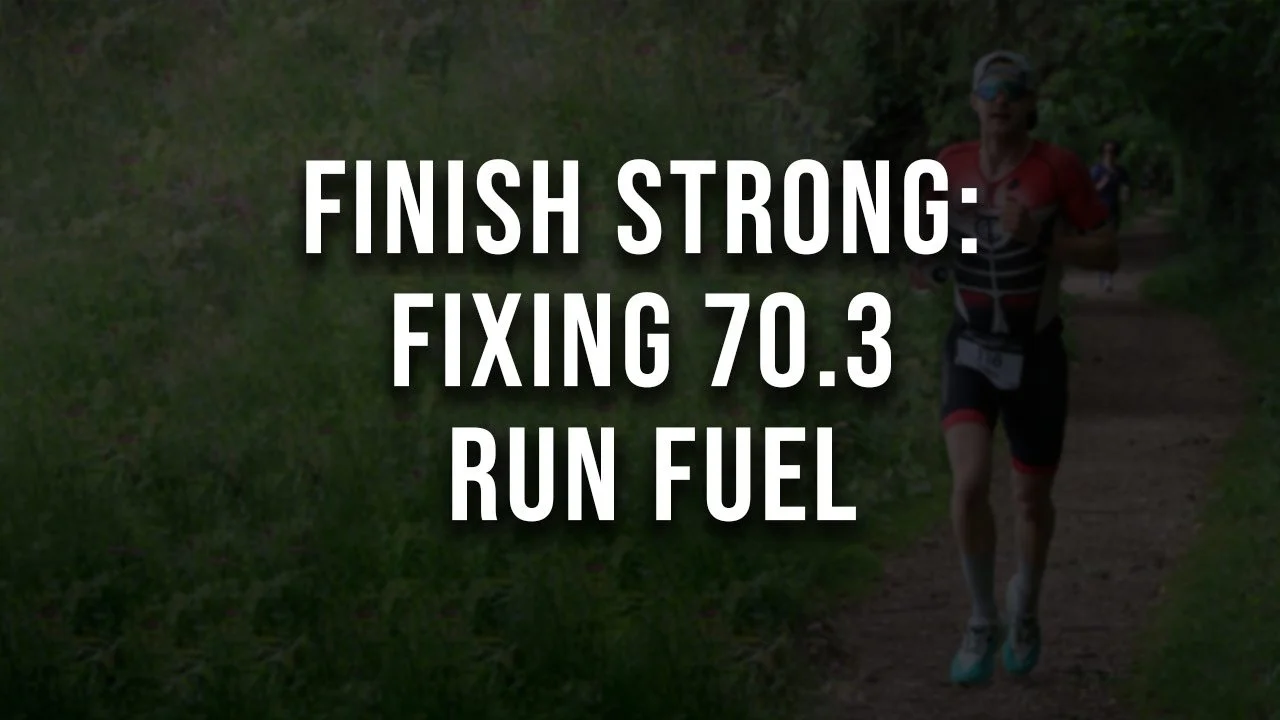 Making It to the Finish Line: Fixing 70.3 Run Fuelling Mistakes