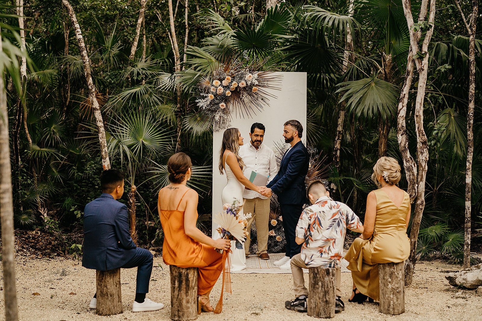 A Modern Jungle Wedding at Kima Tulum