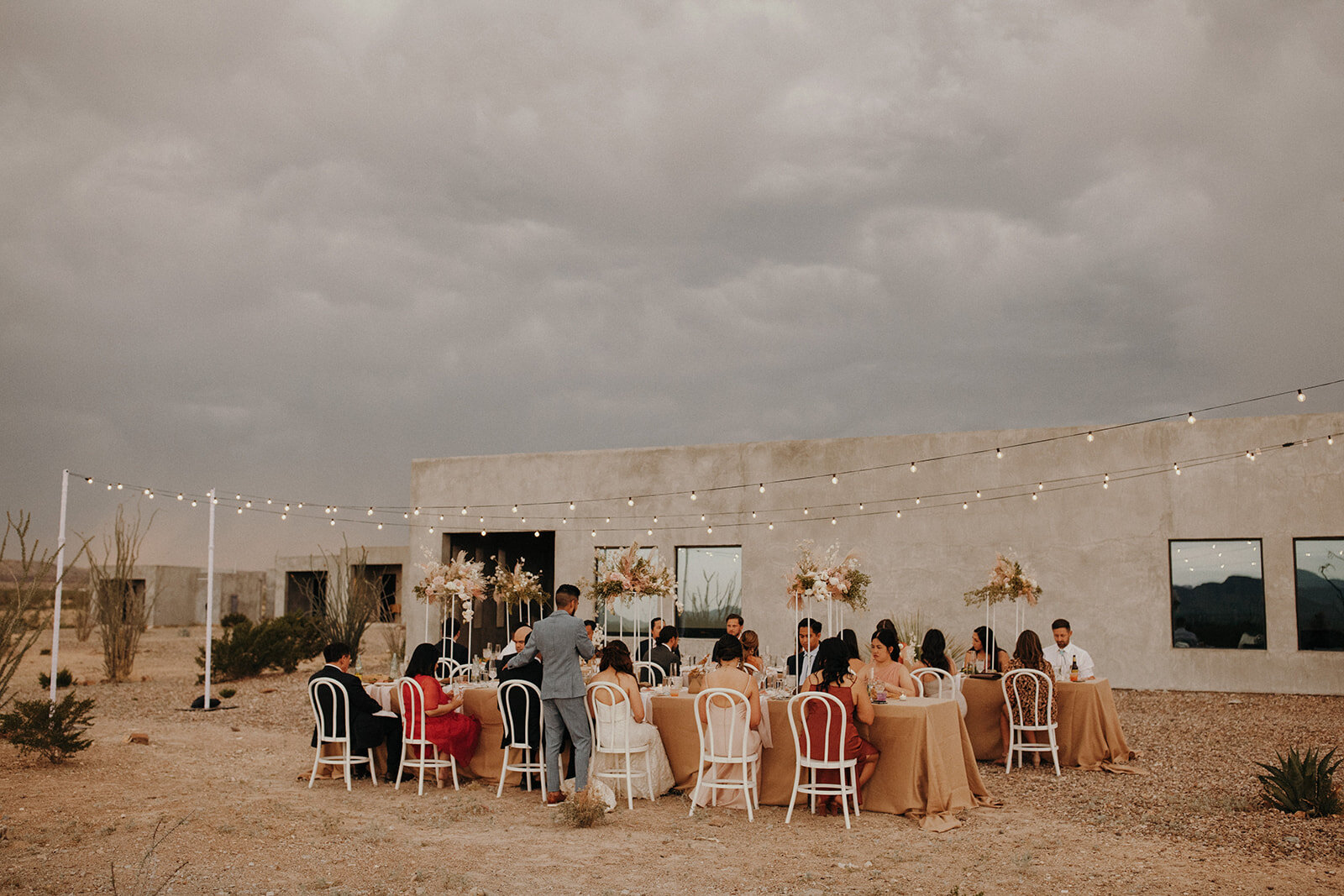 An earthy and romantic desert wedding at Willow House in West Texas 