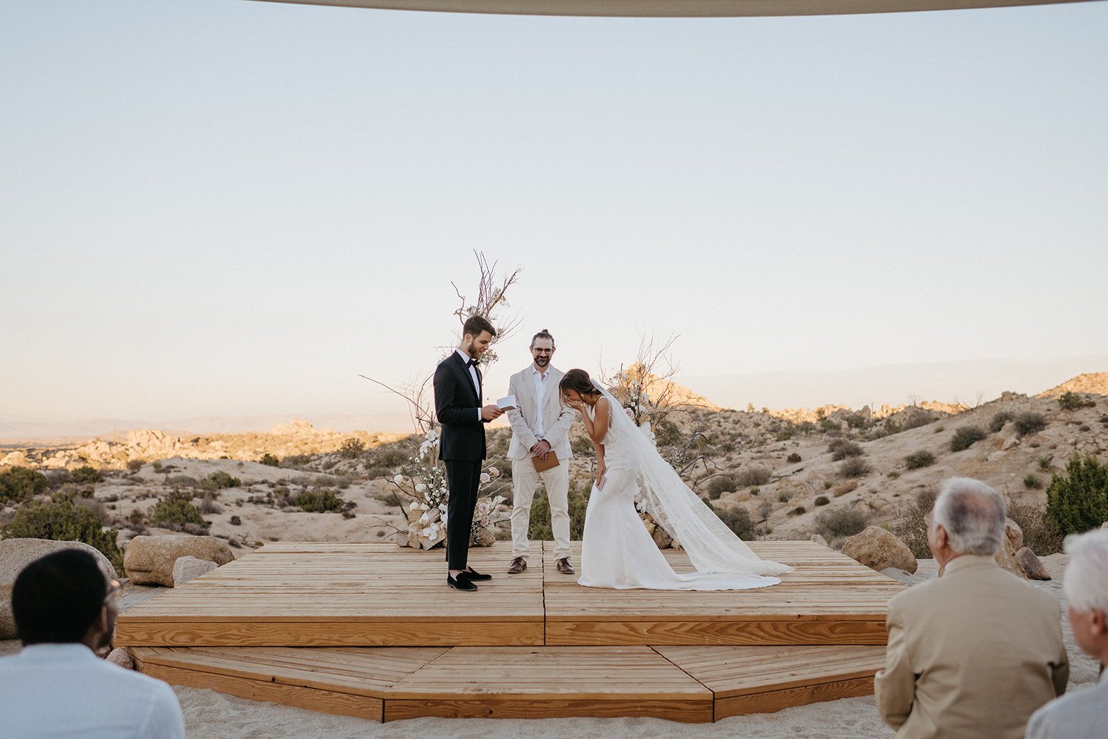 Modern Micro Wedding in Joshua Tree