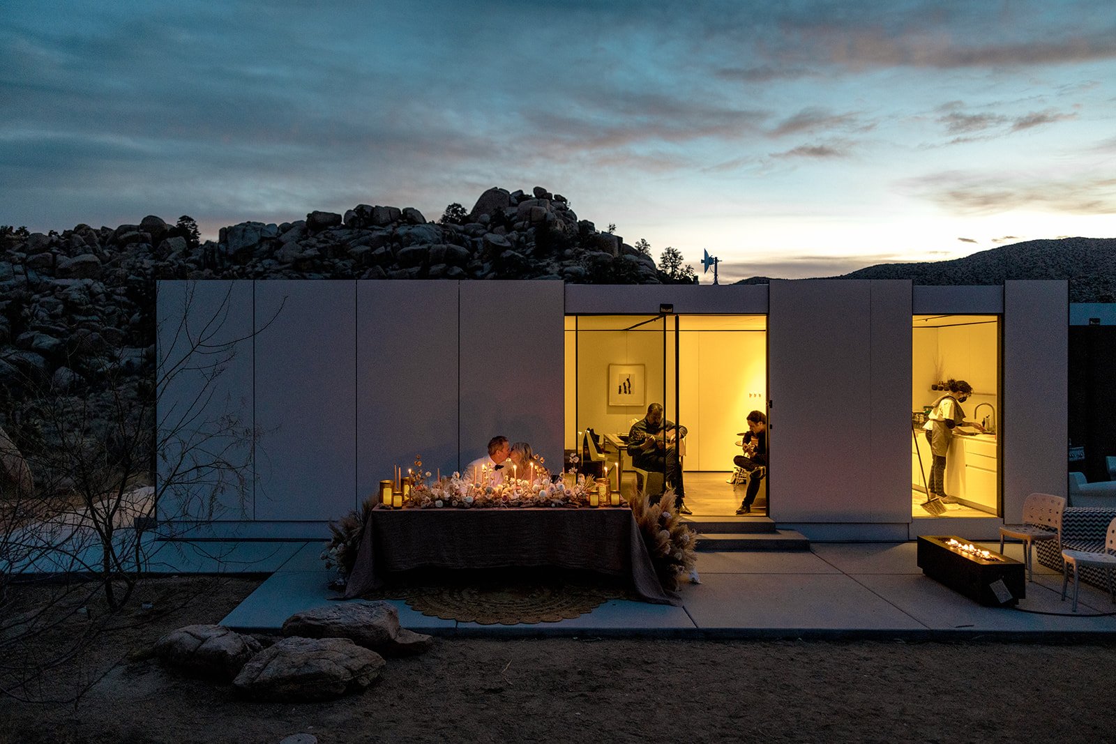 Upscale Desert Elopement in Joshua Tree