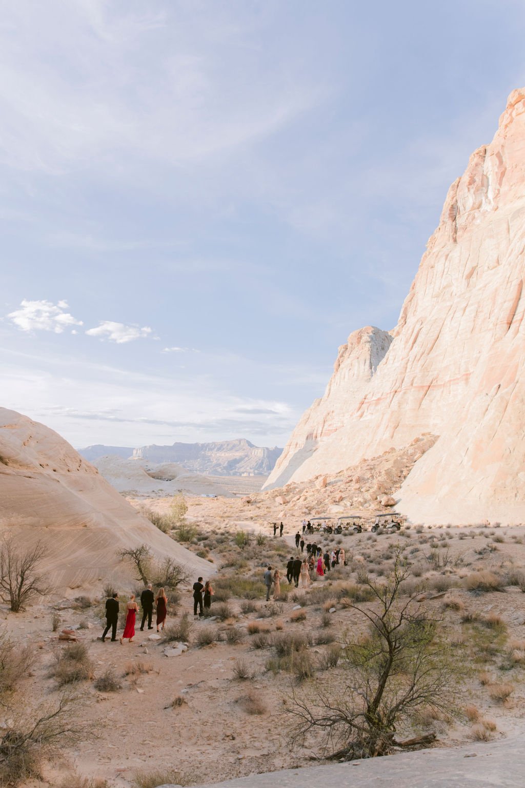 Romantic Wedding in the Cliffs of Amangiri