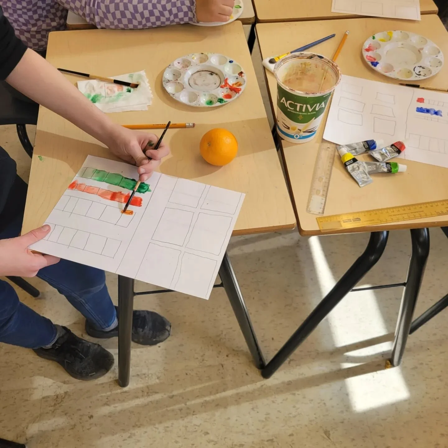 Afterschool art program is back this week. 
 
Watercolour for
Grades 5/6 Mondays

Spring afterschool classes for
Grades 2-4 Thursdays
