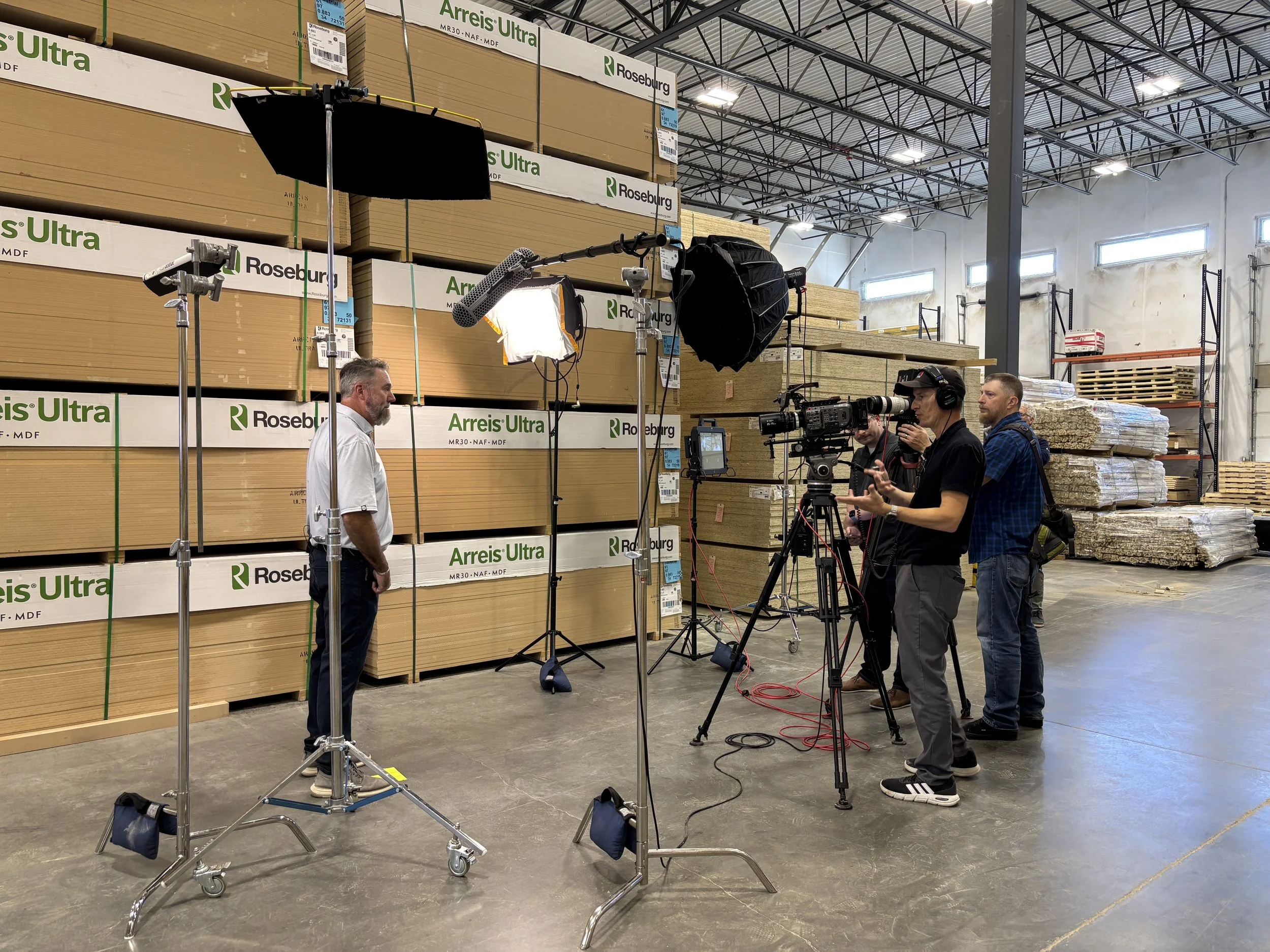 Filming in an Industrial Manufacturing Facility: Safety, Sound, and Lighting Challenges