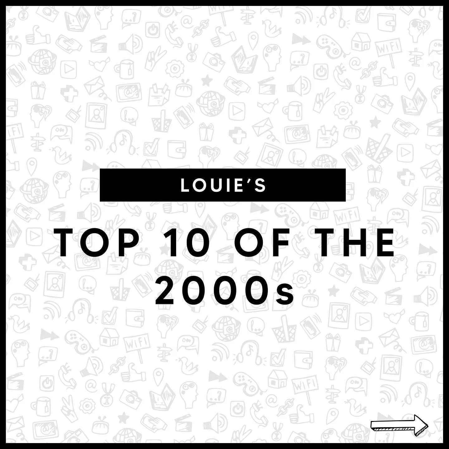 Part 1 of our rankings from episode 6. Keep swiping left of countdown Louie&rsquo;s favourite films of the 2000s. So many classics on this one wowee! As always, any films you haven&rsquo;t seen, add them to the watchlist and give them a go, they are 