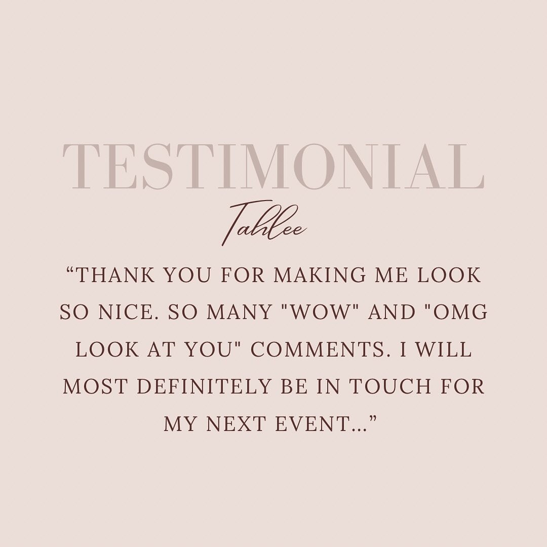 Helping make people feel confident and beautiful is what I live for. Thank you Tahlee for the lovely words 🫶🏻🙏🏻
Swipe to see that happy glow 👉🏻👉🏻✨

Hit the Message button if you have an event you&rsquo;d like to chat about 😊

#southyarramake