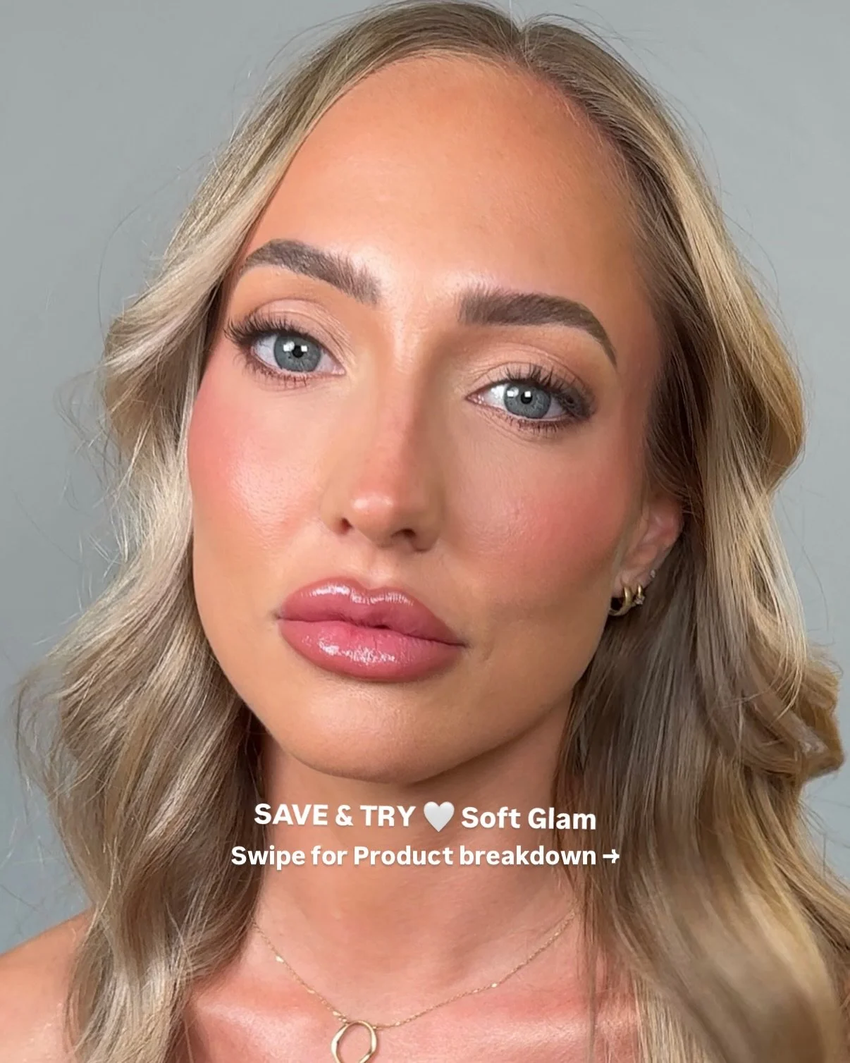 SAVE &amp; TRY ✨ Soft glam that still looks like you

This is my go-to approach for brides &amp; event clients who want:

&bull; glowy skin without heaviness
&bull; soft sculpt (no harsh contour)
&bull; lifted blush placement
&bull; blurred, fuller-l