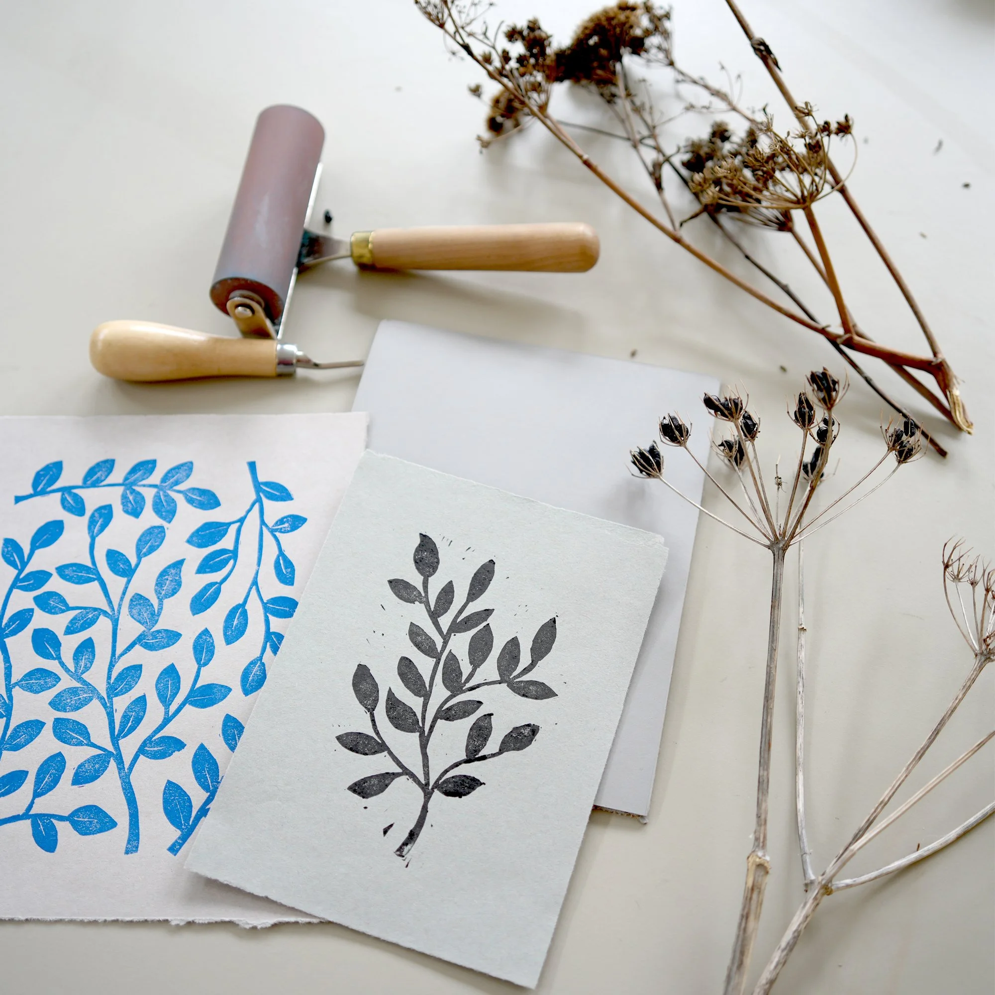 Spring Linocut Workshop - Thurs 16th April 2026