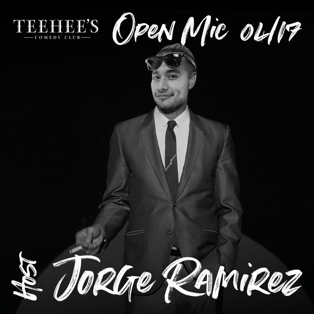 😎👍🤯 Jorge is your guiding light through a lineup of laughter and classic open mic bombs.
🥃🍺 DRINK SPECIAL: $7 Domestic Tall Boy &amp; Shot Of Jameson
Every Wednesday
FREE ADMISSION
7 PM Sign-up | 8 PM Show
3-minute sets. Sign up at the green roo