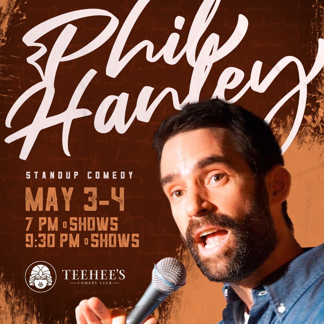 See @philmhanley  on May 3-4 at Teehee's in Des Moines!

Originally from Vancouver, Phil Hanley is a stand-up, actor, and writer who&rsquo;s a regular at NYC&rsquo;s renowned Comedy Cellar. He has performed stand-up on The Tonight Show Starring Jimmy