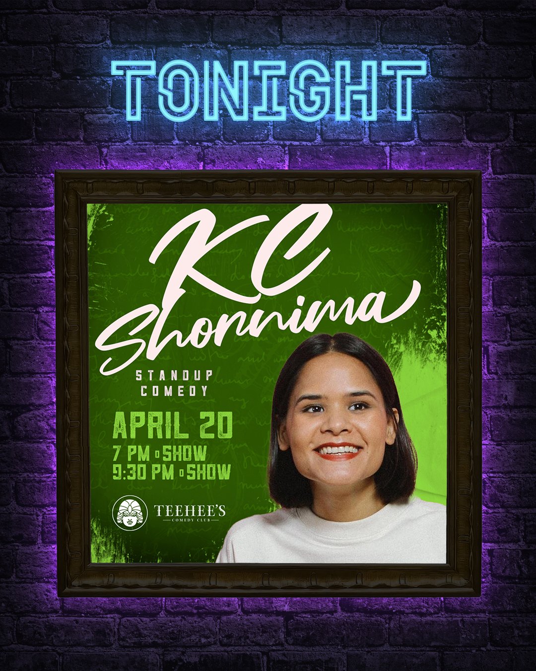 🔥🎤🔥 Tonight! Hilarious comic and SNL Weekend Update writer, KC Shornima takes our stage for 2 shows!
Get 🎟🎟🎟 at teeheescomedy.com/shows