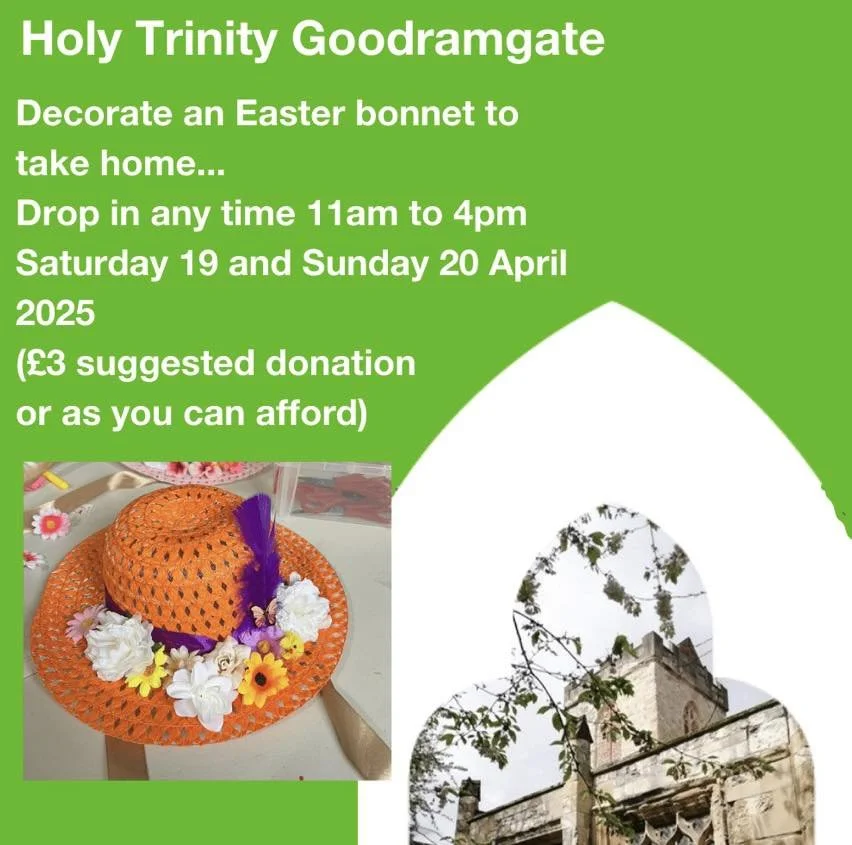 Easter Bonnet Crafts - Holy Trinity Church