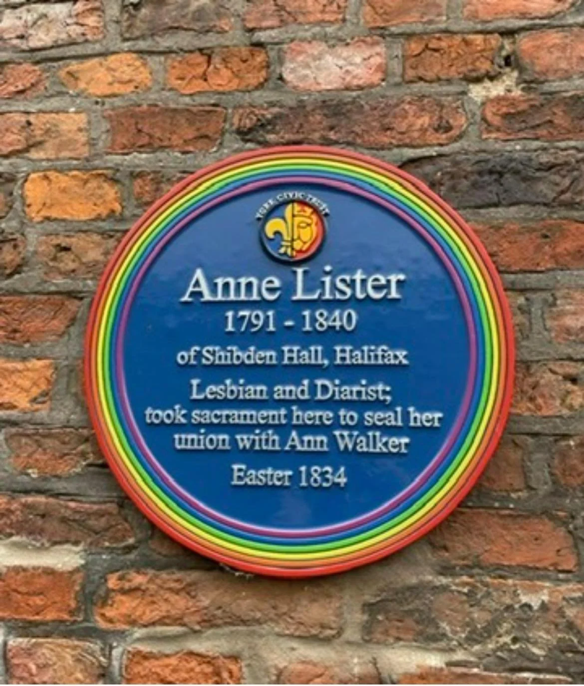 The loves of Anne Lister - a one hour Anniversary Walk