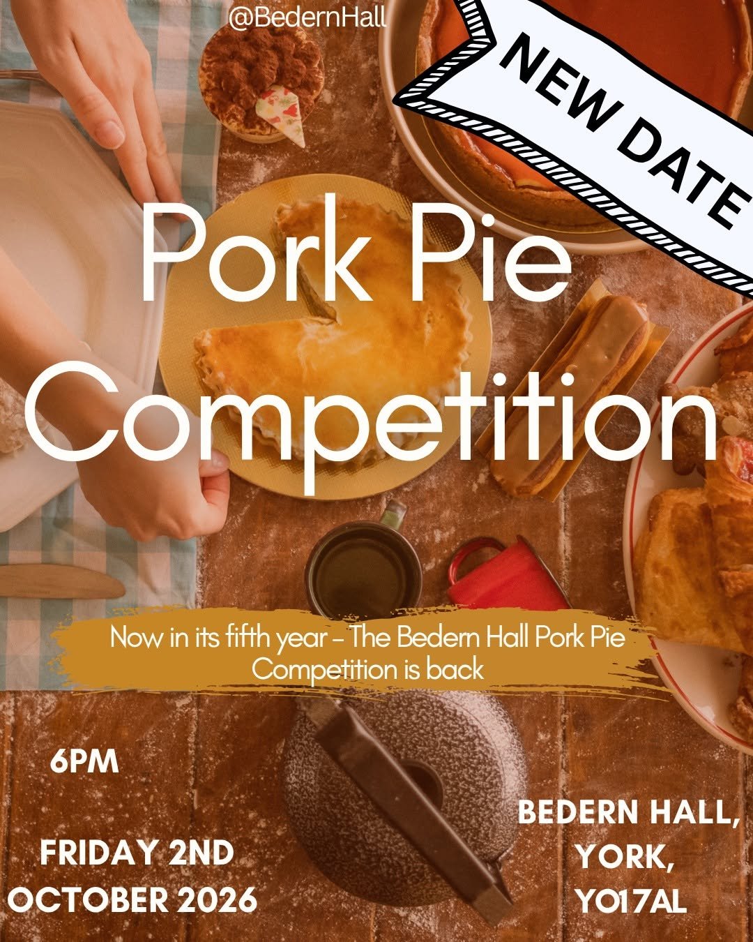 The Bedern Hall Pork Pie Competition