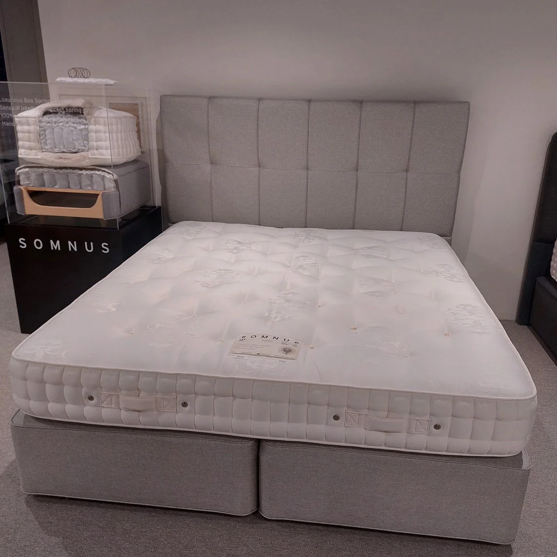 Boxspringbed Somnus Berne Viceroy toonzaalmodel