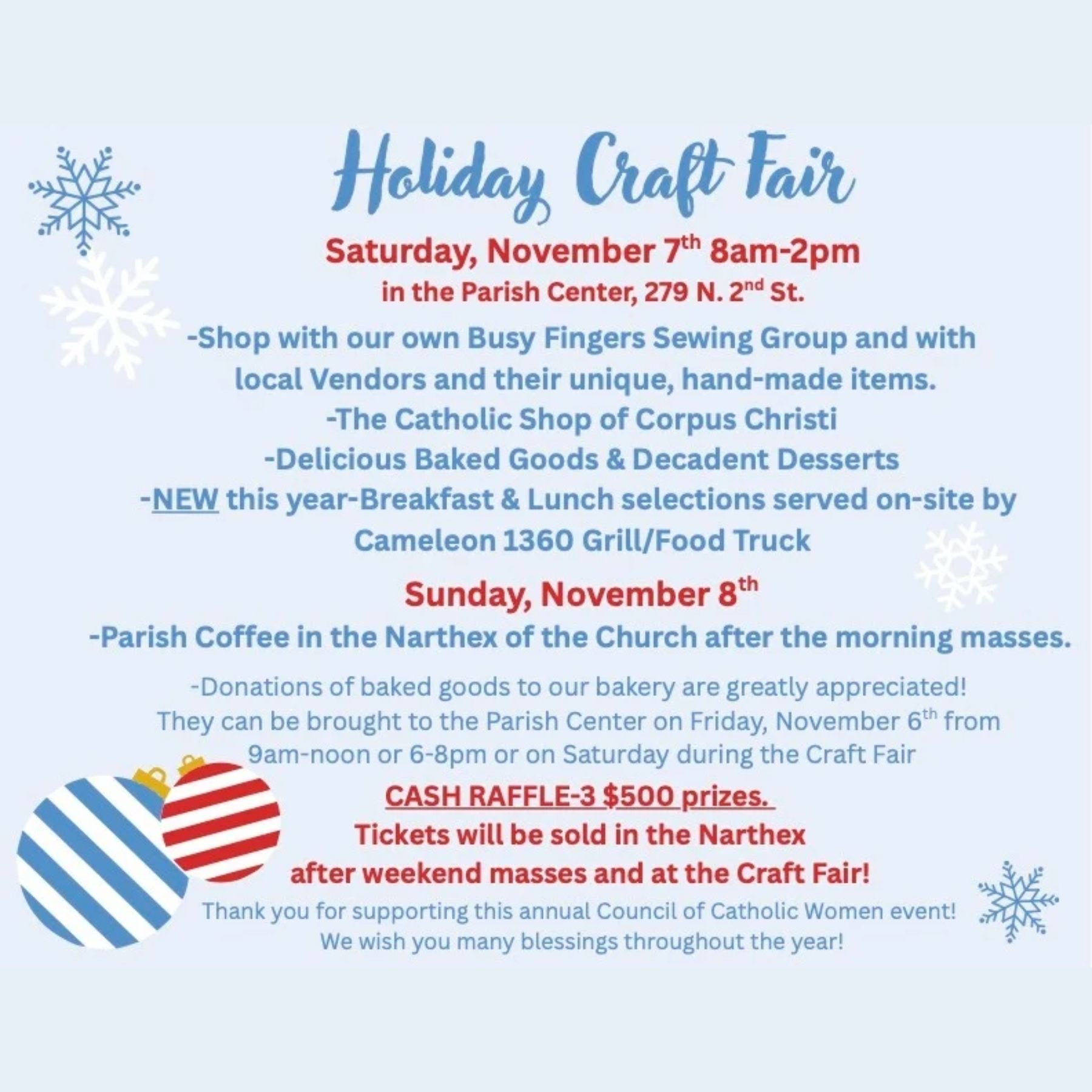 HOLIDAY CRAFT FAIR