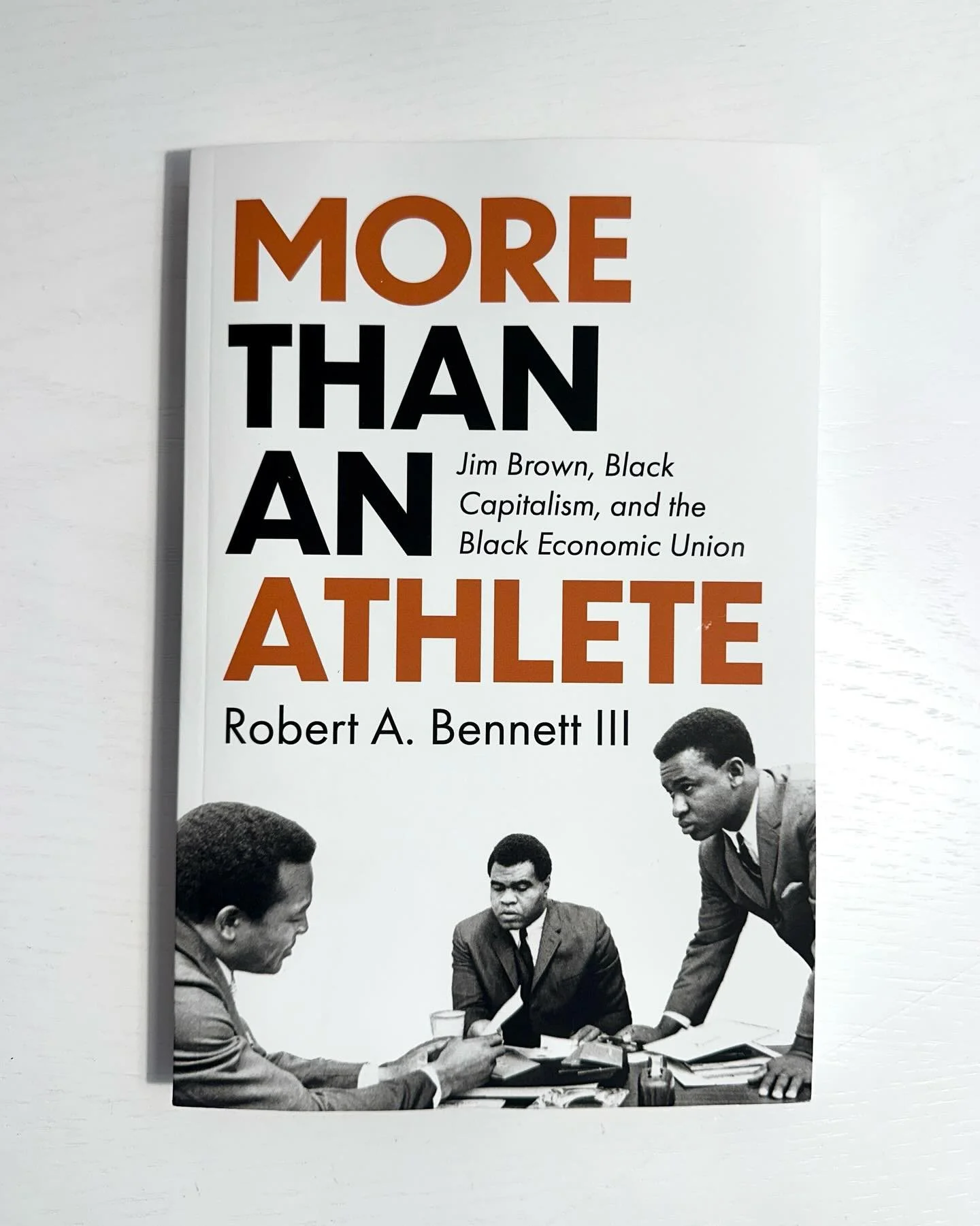 My first book cover is officially in print! I&rsquo;m so grateful to have had the opportunity to design this cover for &ldquo;More Than an Athlete&rdquo; by Robert A. Bennett III. Younger me who spent all of her allowance at the book fair would be so