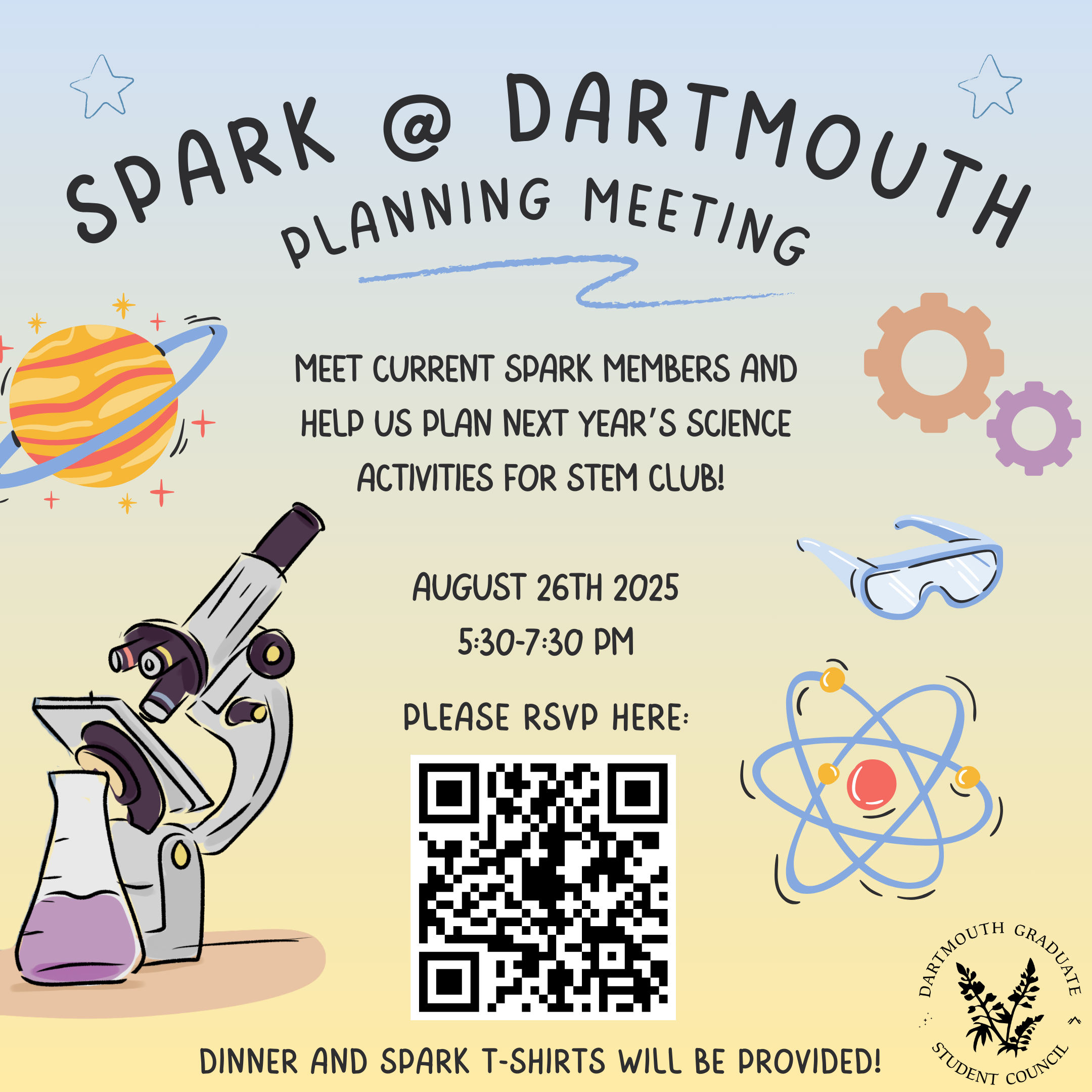 SPARK August Planning Meeting and Dinner