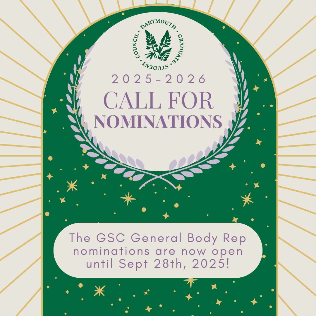 Graduate Student Council General Body Nominations