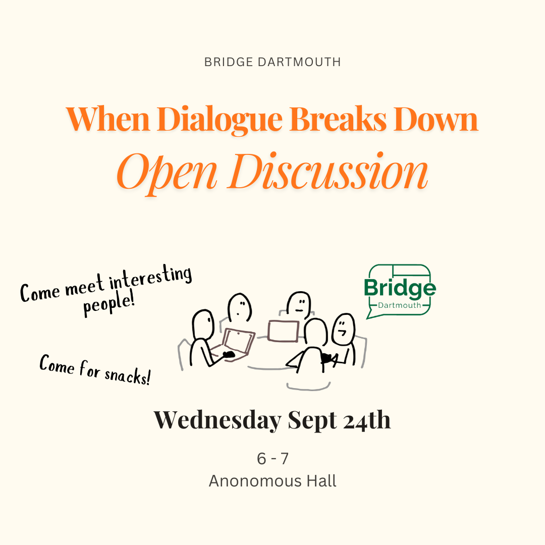 Bridge Dartmouth Discussion
