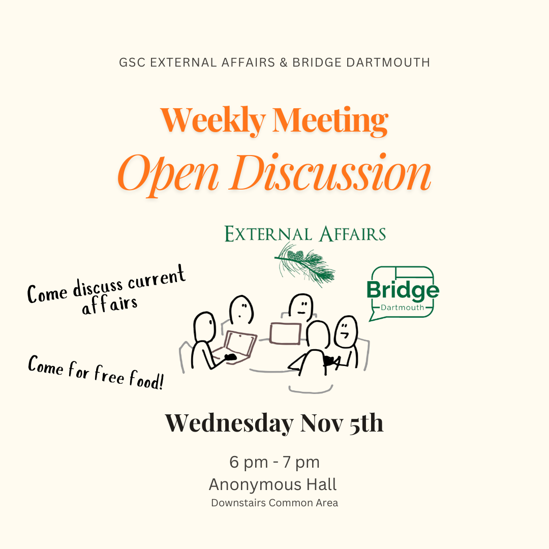 Bridge Dartmouth -- Weekly Discussion